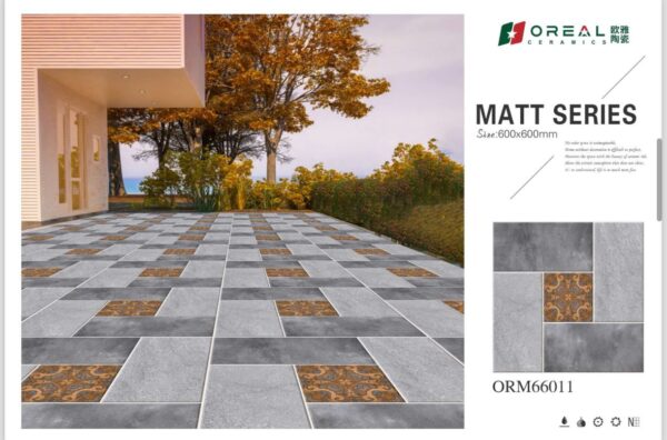 ORM66011 Matt Tiles (24*24)